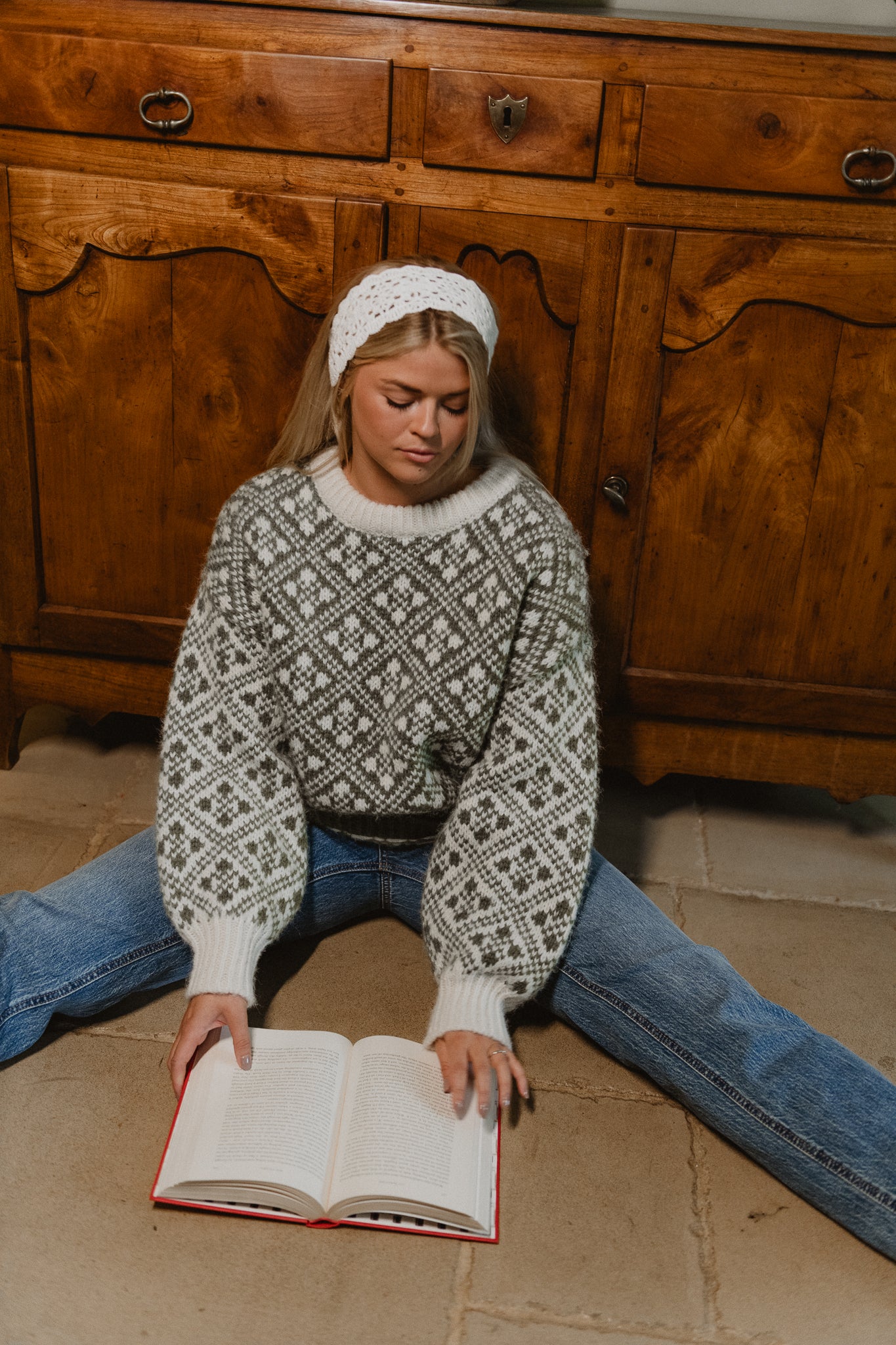 VMINGA PULLOVER - Birch